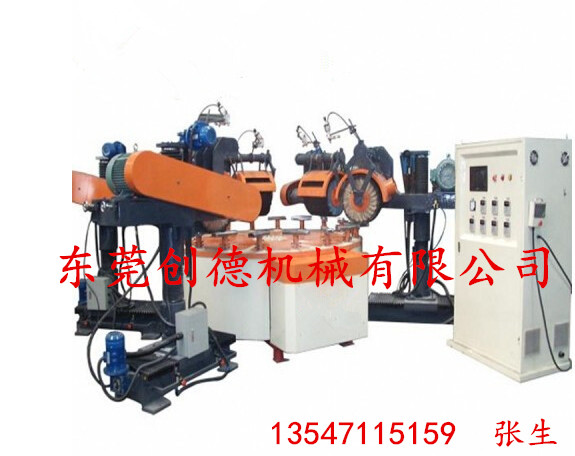 六頭(tóu)間歇式(shi)圓盤自(zi)動抛光(guang)機