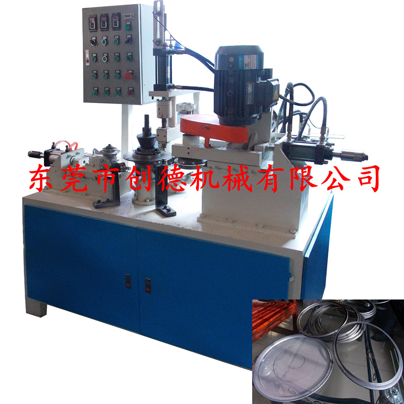 圓(yuán)形篩網外包邊(bian)機