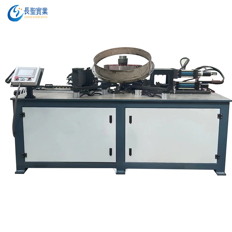 1600-2翻(fān)邊沖孔(kong) 風機筒(tong)法蘭翻(fān)邊成型(xíng)設備